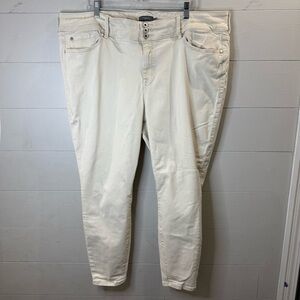 Torrid | Women's Cream Jeggings Size 24P